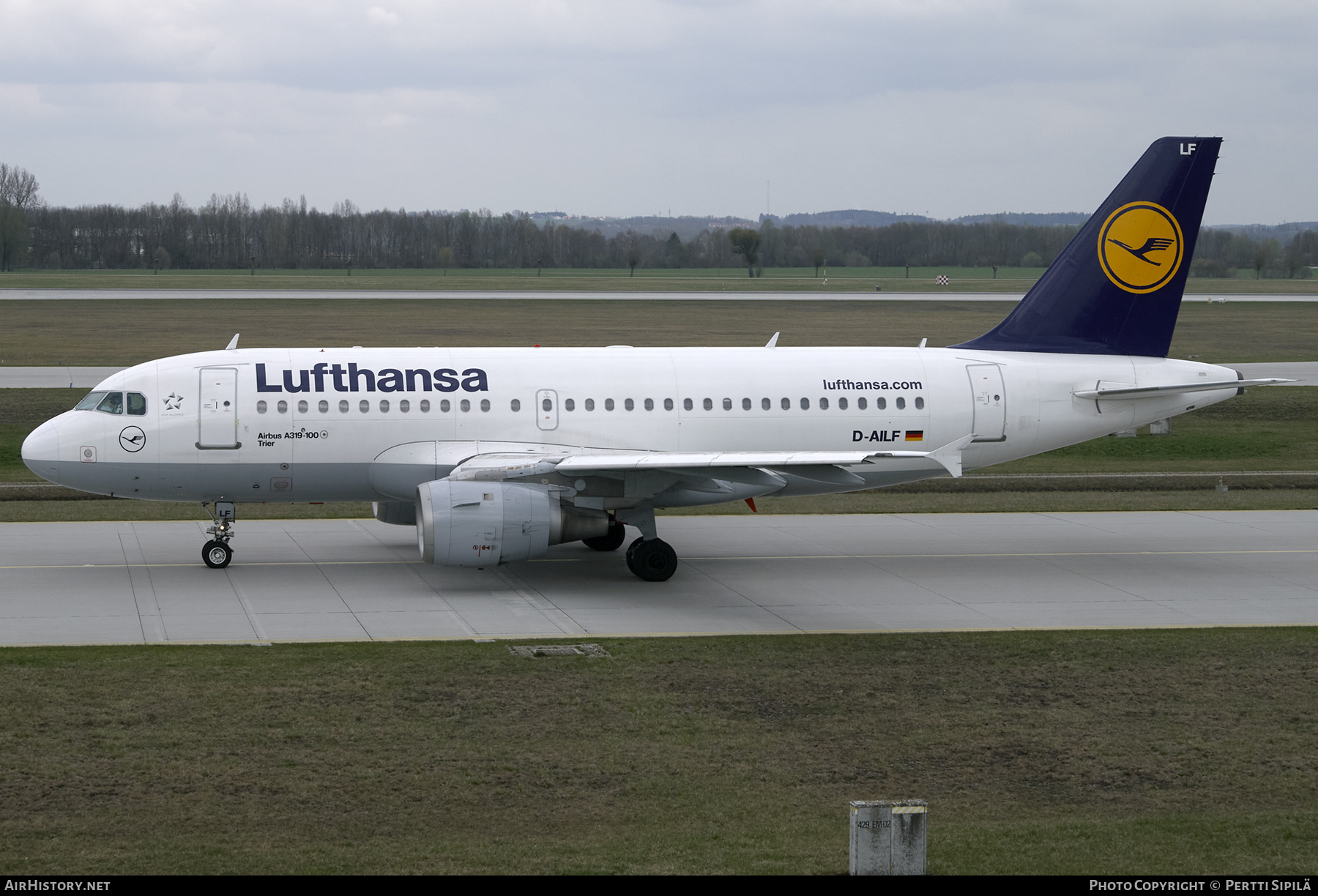 Aircraft Photo of D-AILF | Airbus A319-114 | Lufthansa | AirHistory.net #200430
