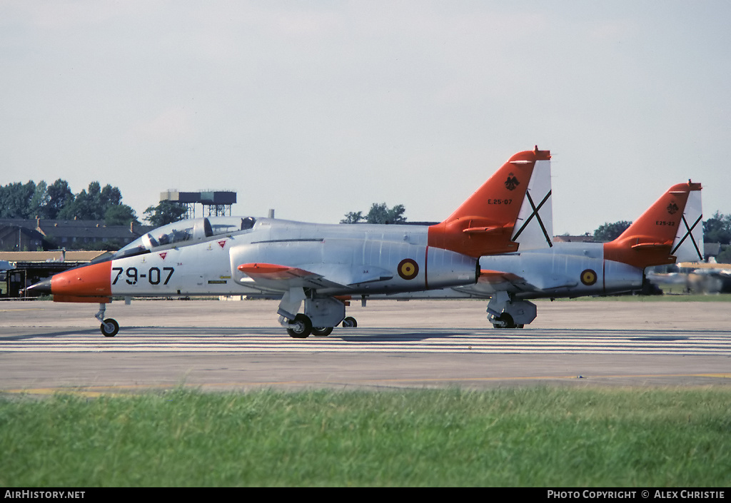 Aircraft Photo of E.25-07 | CASA C101EB Aviojet | Spain - Air Force | AirHistory.net #200432