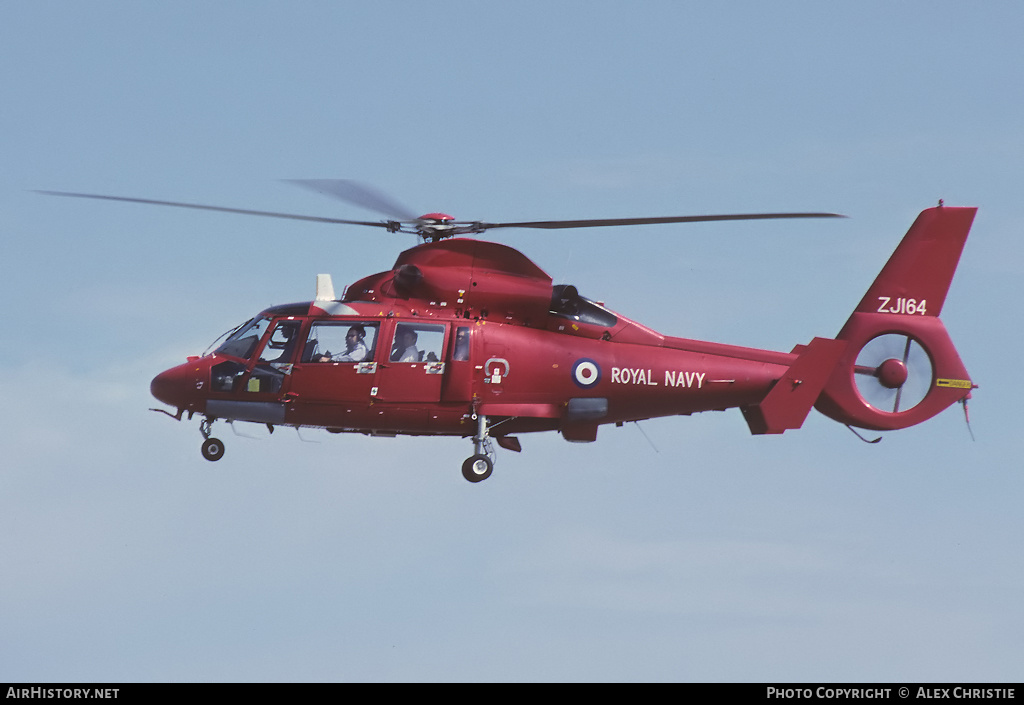 Aircraft Photo of ZJ164 | Aerospatiale AS-365N-2 Dauphin 2 | UK - Navy | AirHistory.net #200440