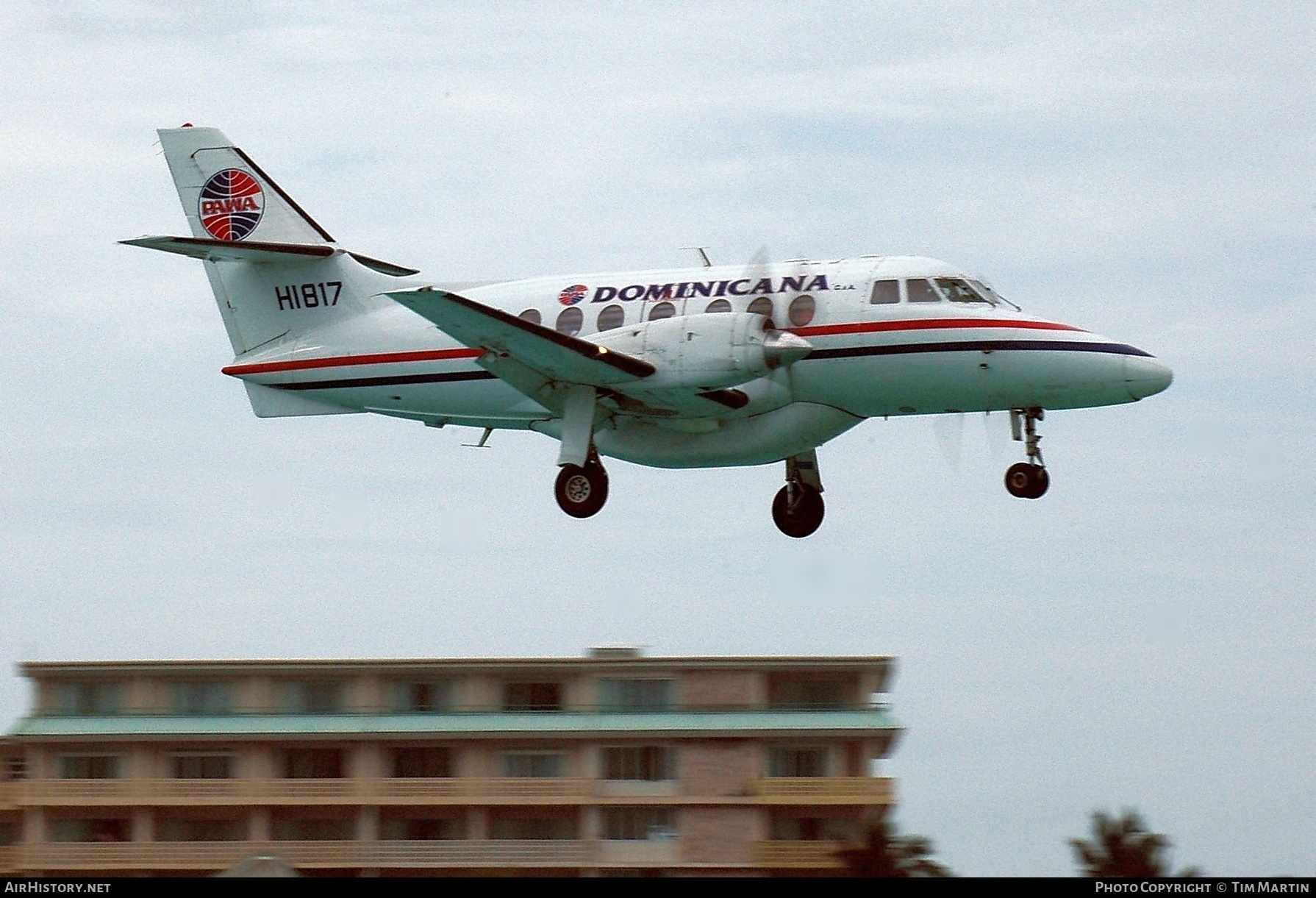 Aircraft Photo of HI817 | British Aerospace BAe-3101 Jetstream 31 | PAWA Dominicana - Pan Am World Airways | AirHistory.net #200452