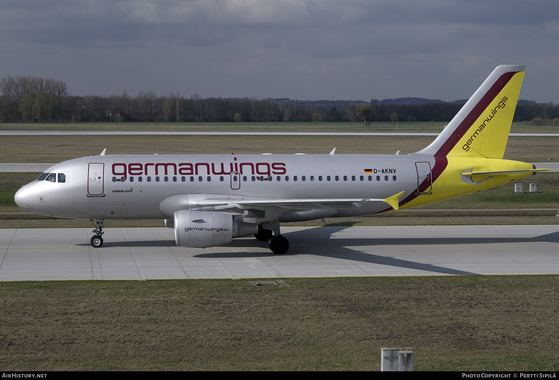 Aircraft Photo of D-AKNV | Airbus A319-112 | Germanwings | AirHistory.net #200463