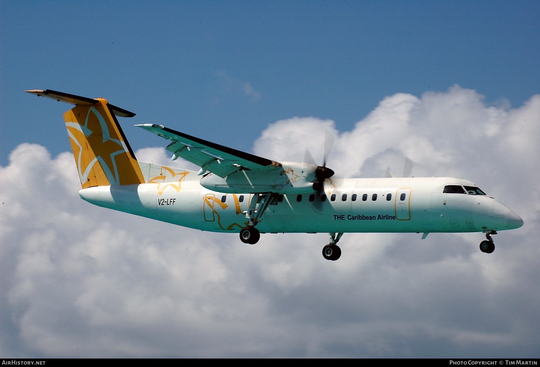 Aircraft Photo of V2-LFF | De Havilland Canada DHC-8-311 Dash 8 | LIAT - Leeward Islands Air Transport | AirHistory.net #200483