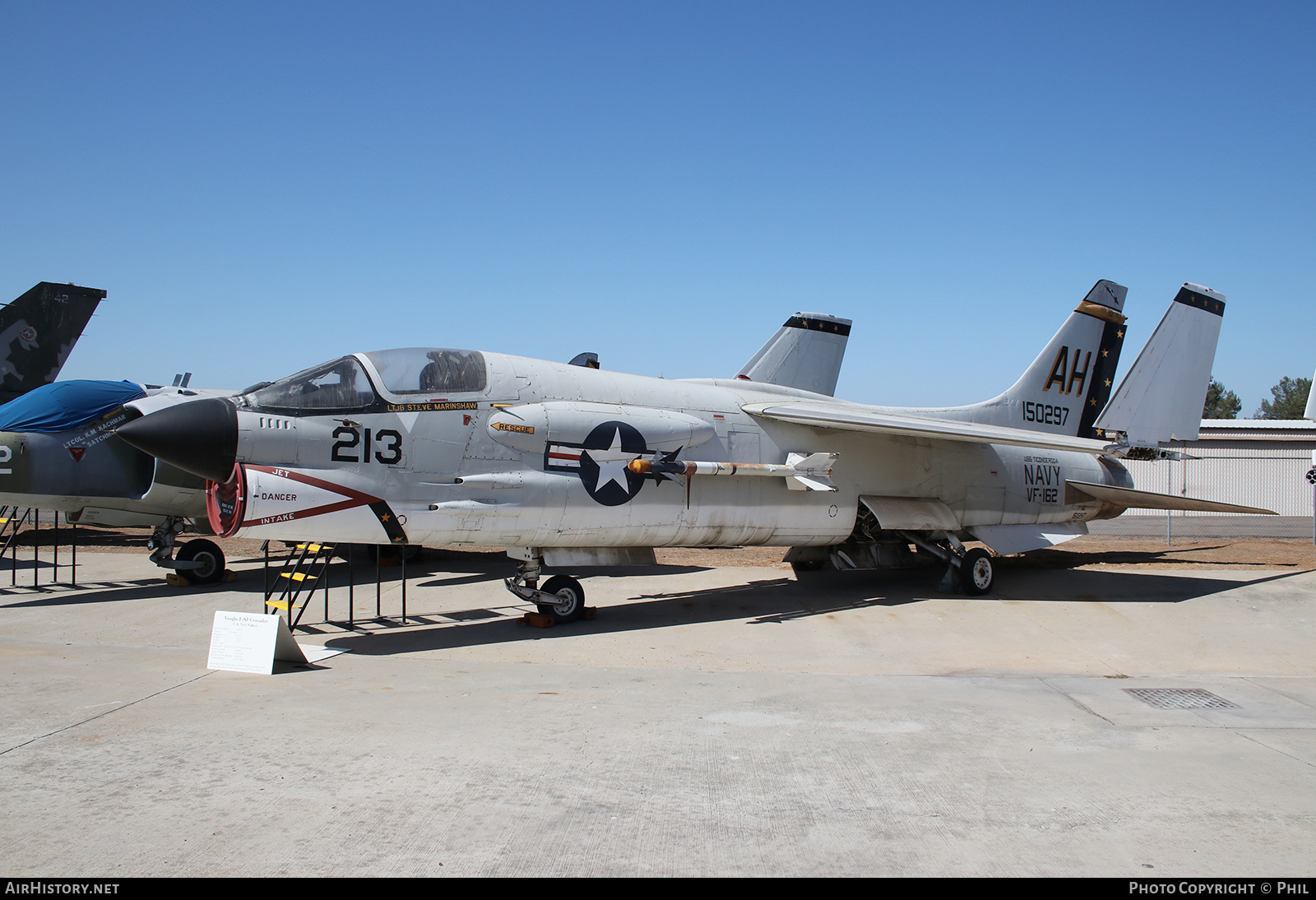 Aircraft Photo of 150297 | Vought F-8E(FN) Crusader | USA - Navy | AirHistory.net #200488