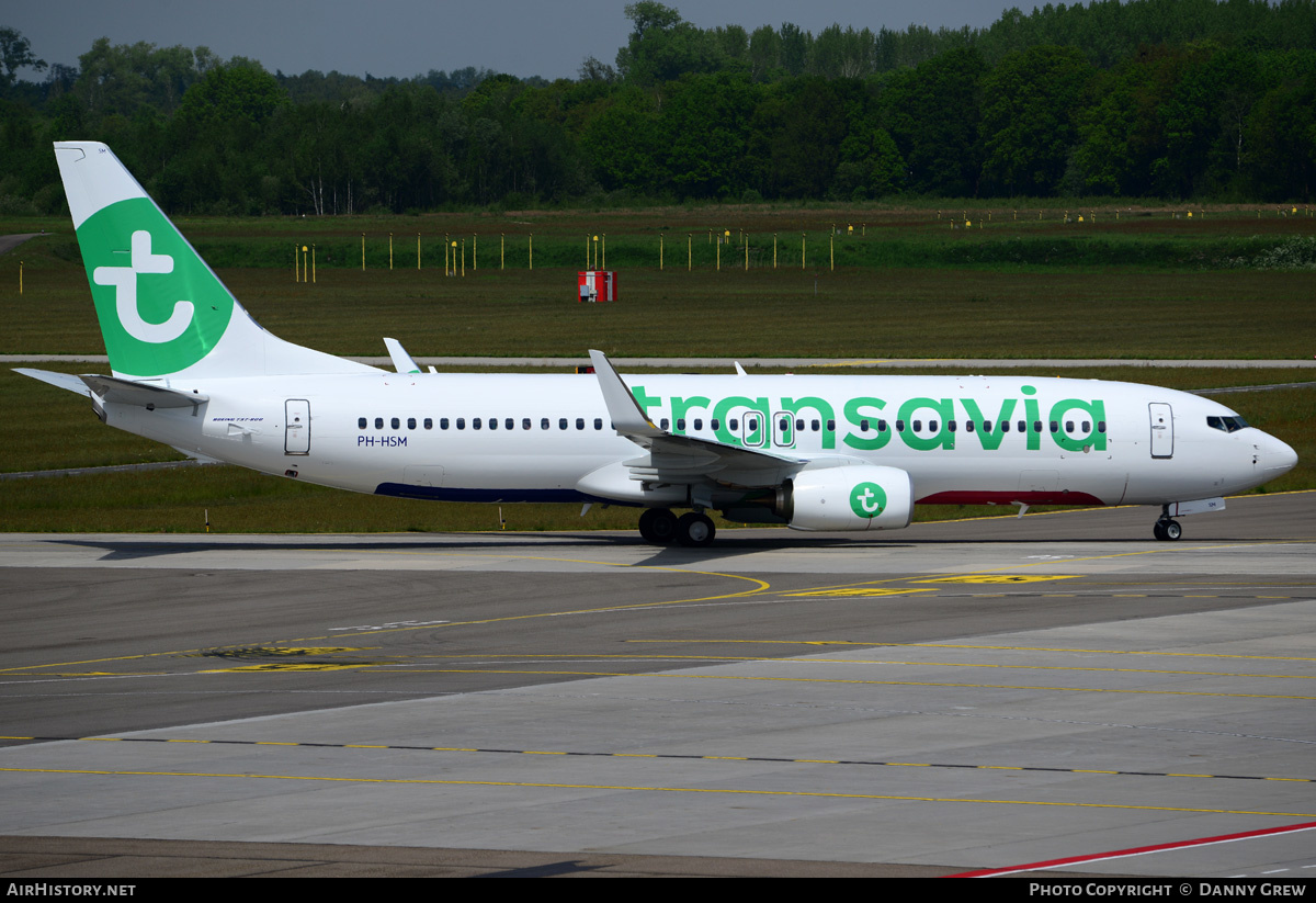 Aircraft Photo of PH-HSM | Boeing 737-8K2 | Transavia | AirHistory.net #200508