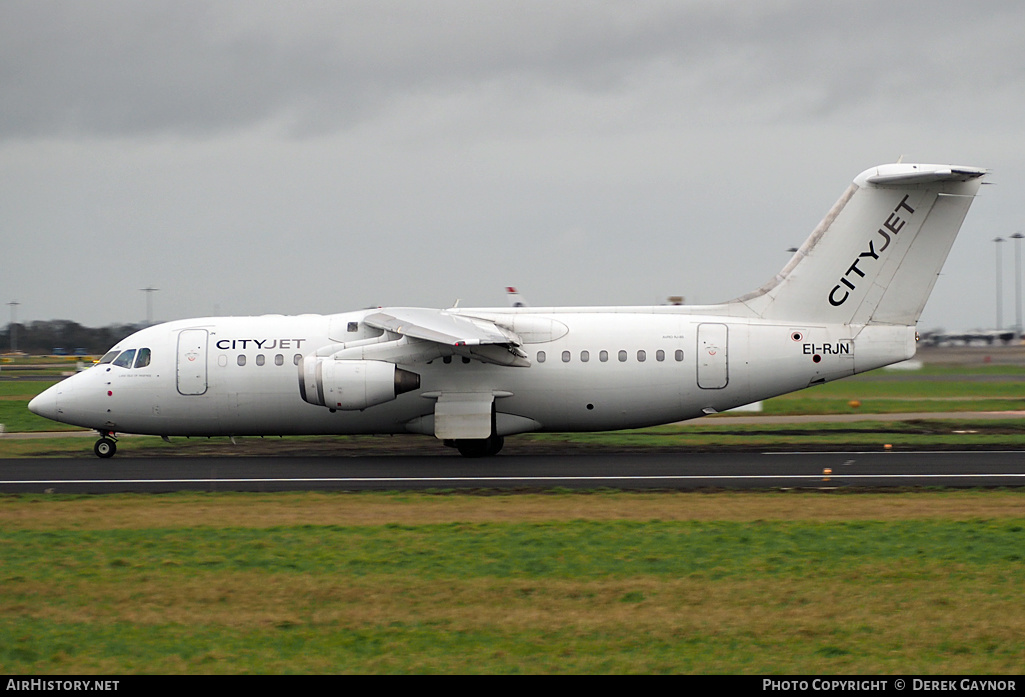 Aircraft Photo of EI-RJN | British Aerospace Avro 146-RJ85 | CityJet | AirHistory.net #200540