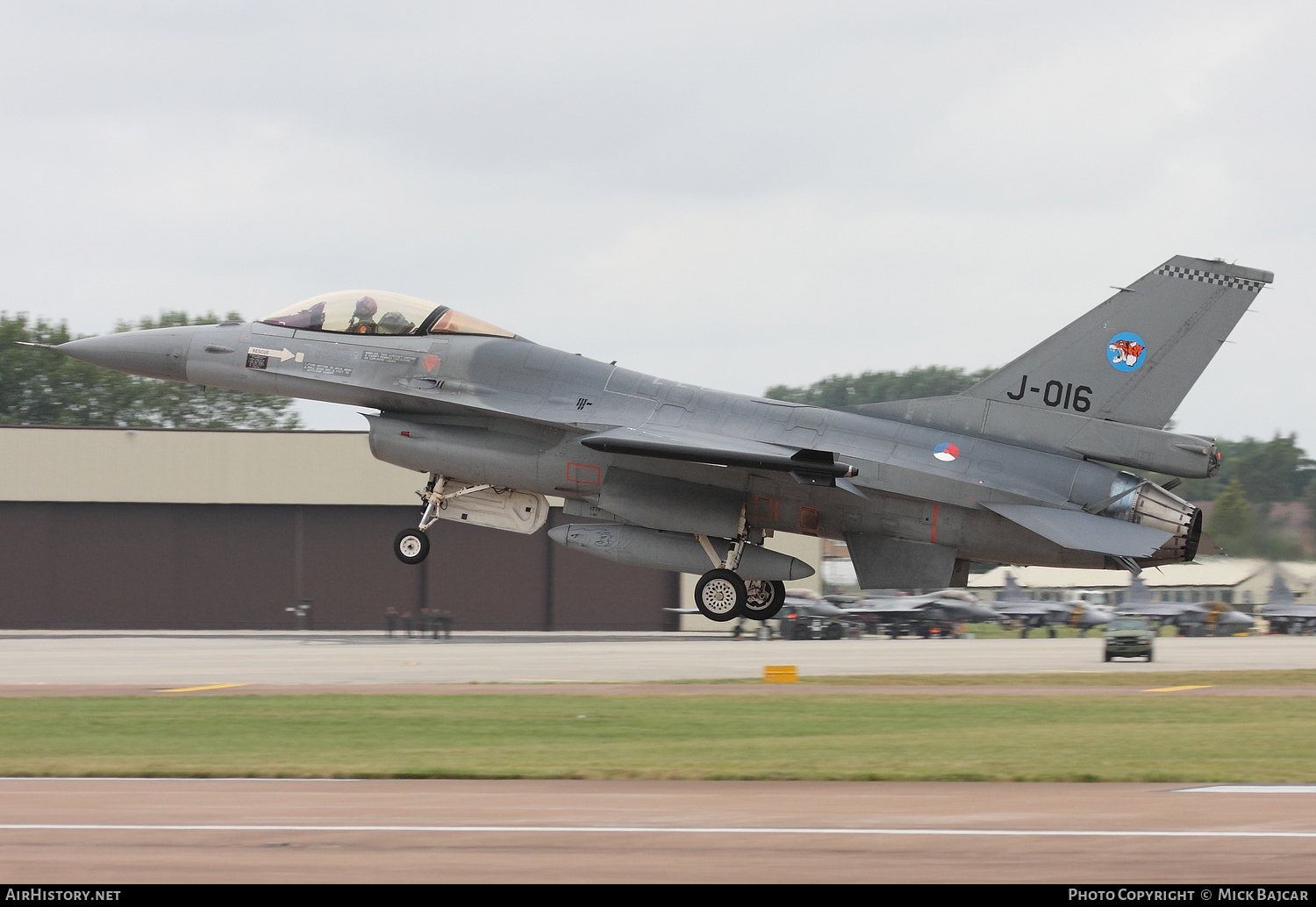 Aircraft Photo of J-016 | General Dynamics F-16AM Fighting Falcon | Netherlands - Air Force | AirHistory.net #200541