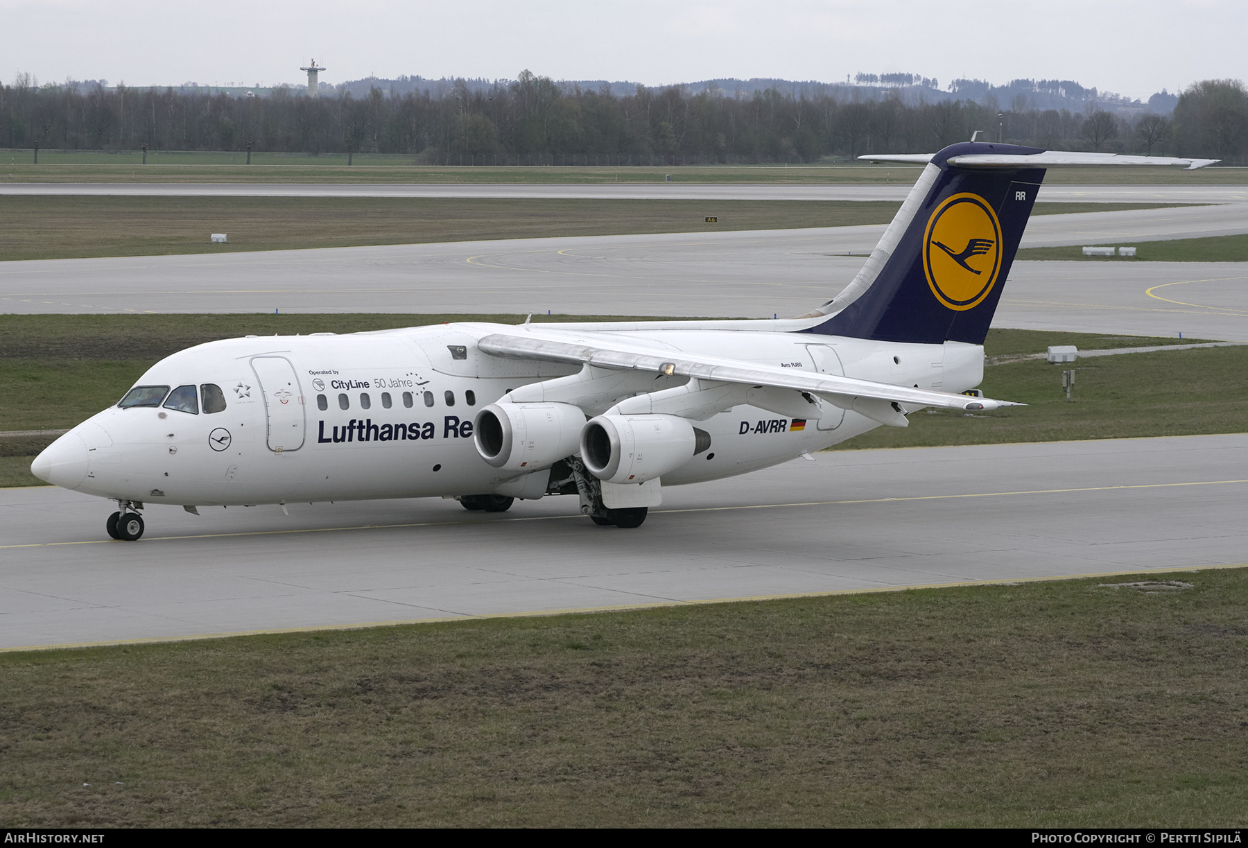Aircraft Photo of D-AVRR | British Aerospace Avro 146-RJ85 | Lufthansa Regional | AirHistory.net #200546