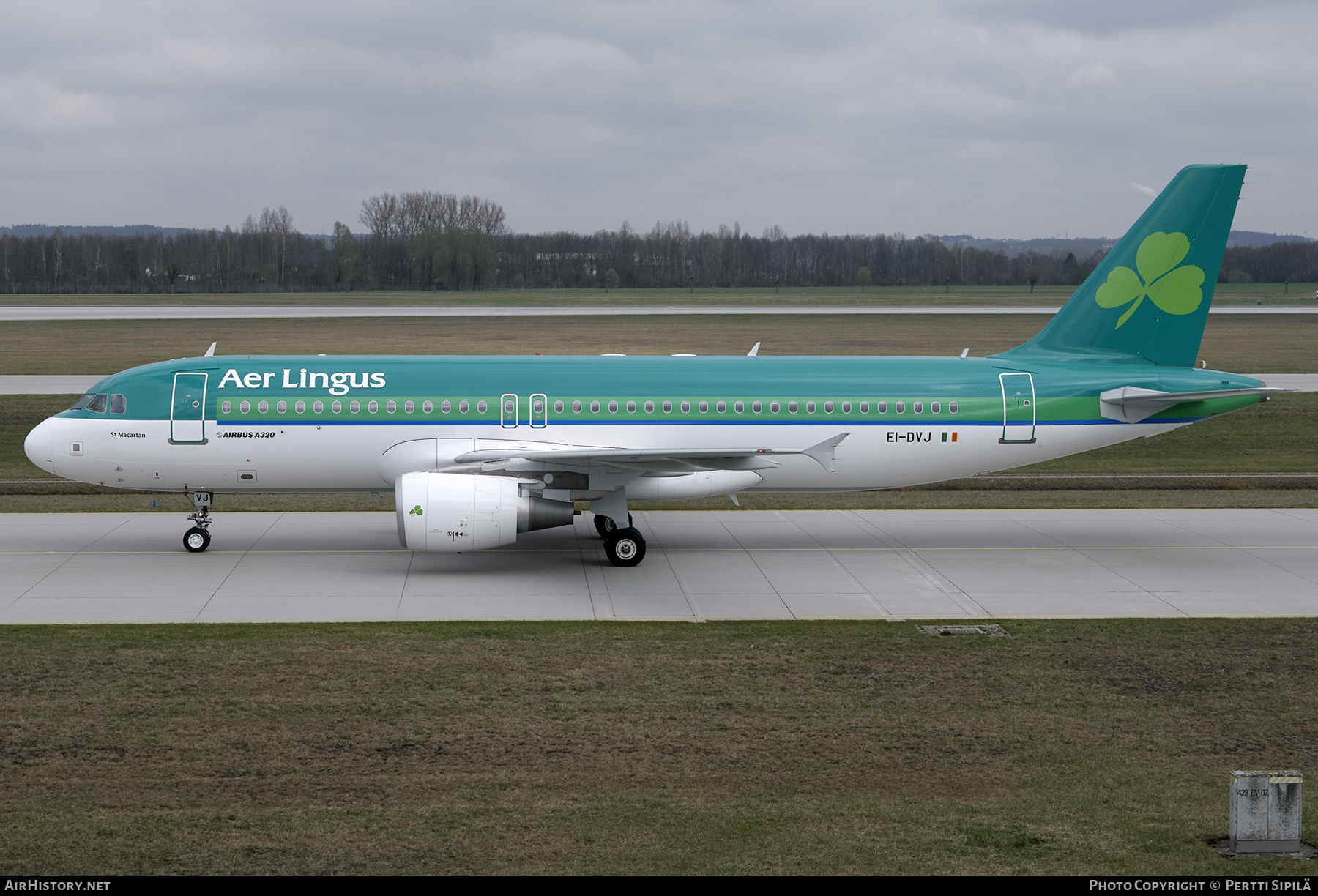 Aircraft Photo of EI-DVJ | Airbus A320-214 | Aer Lingus | AirHistory.net #200569