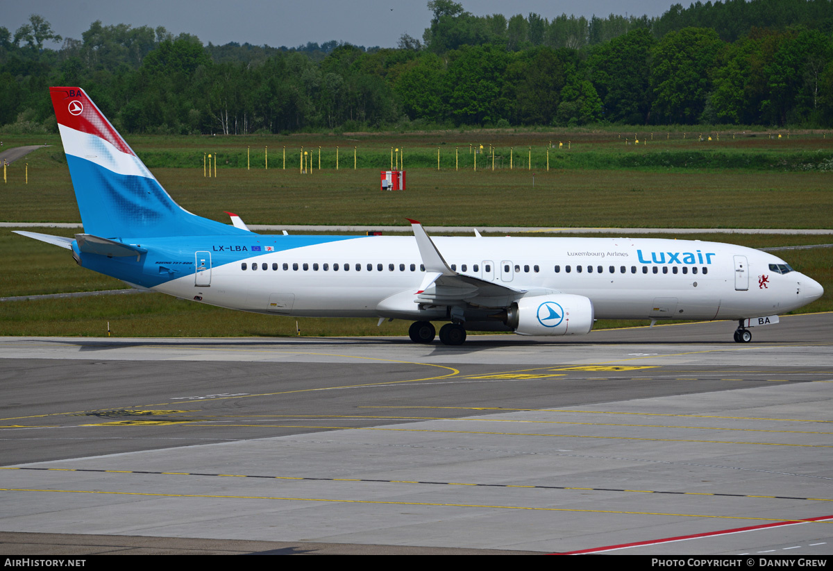 Aircraft Photo of LX-LBA | Boeing 737-8C9 | Luxair | AirHistory.net #200576