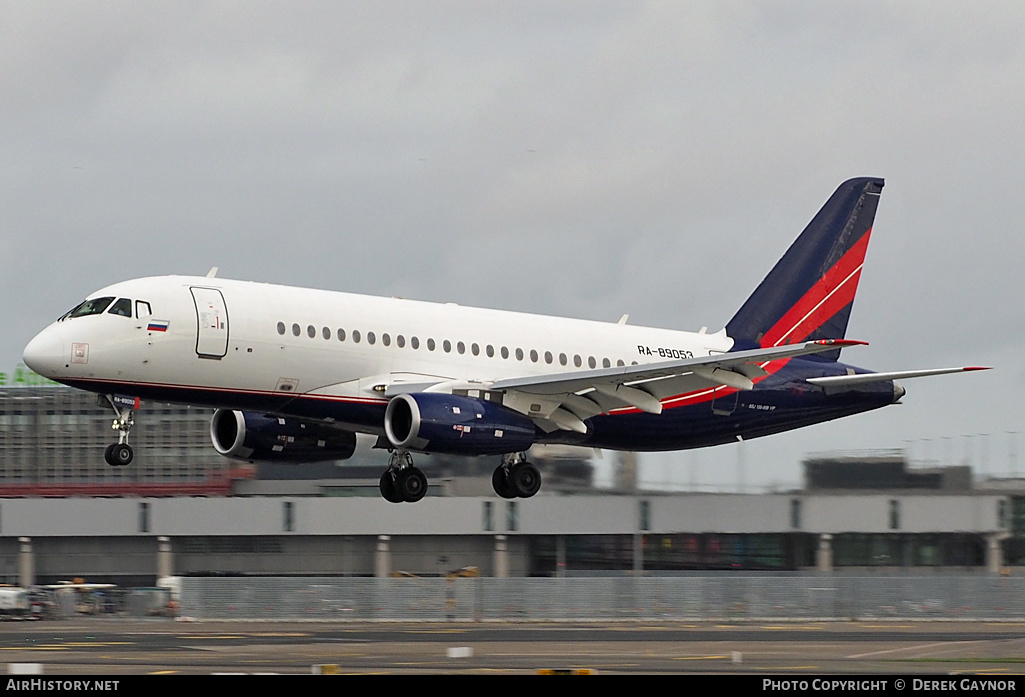Aircraft Photo of RA-89053 | Sukhoi SSJ-100-95B Superjet 100 (RRJ-95B) | RusJet | AirHistory.net #200582