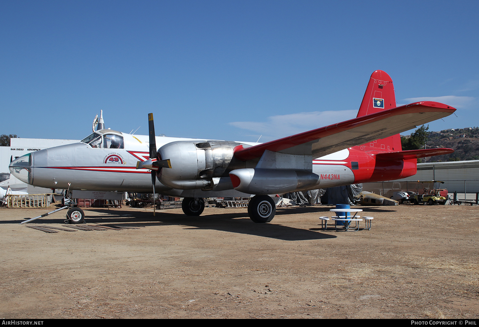 Aircraft Photo of N443NA | Lockheed P-2H/AT Neptune | Neptune Aviation Services | AirHistory.net #200585