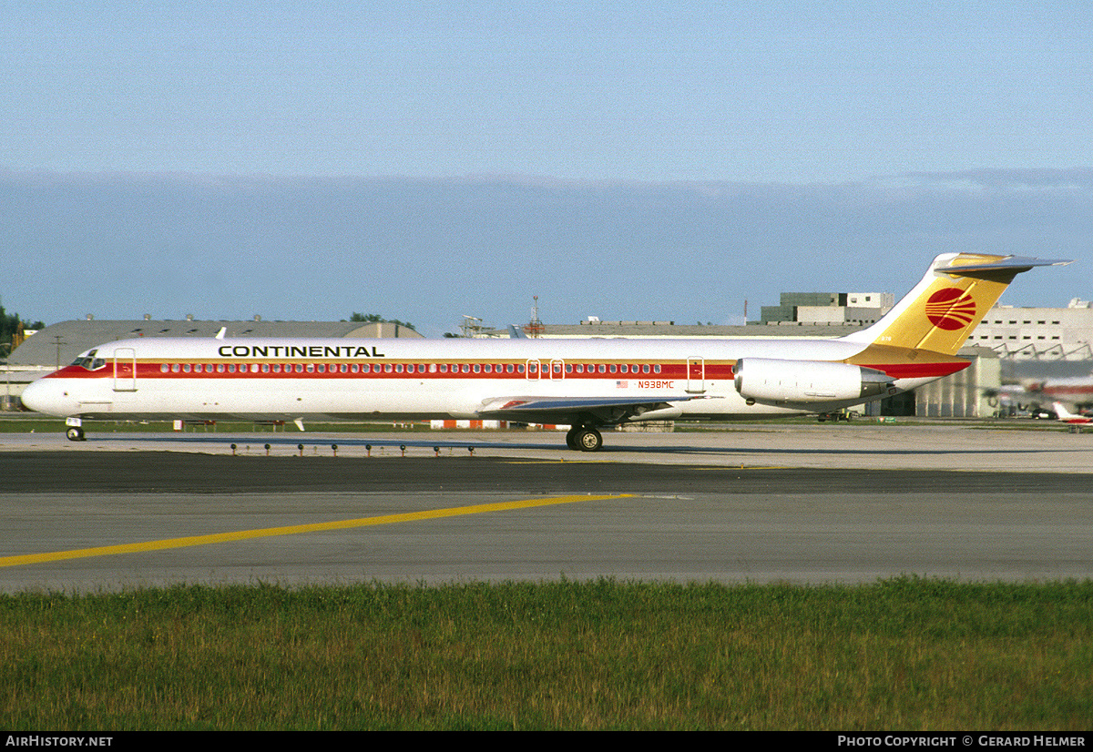 Aircraft Photo of N938MC | McDonnell Douglas MD-83 (DC-9-83) | Continental Airlines | AirHistory.net #200590