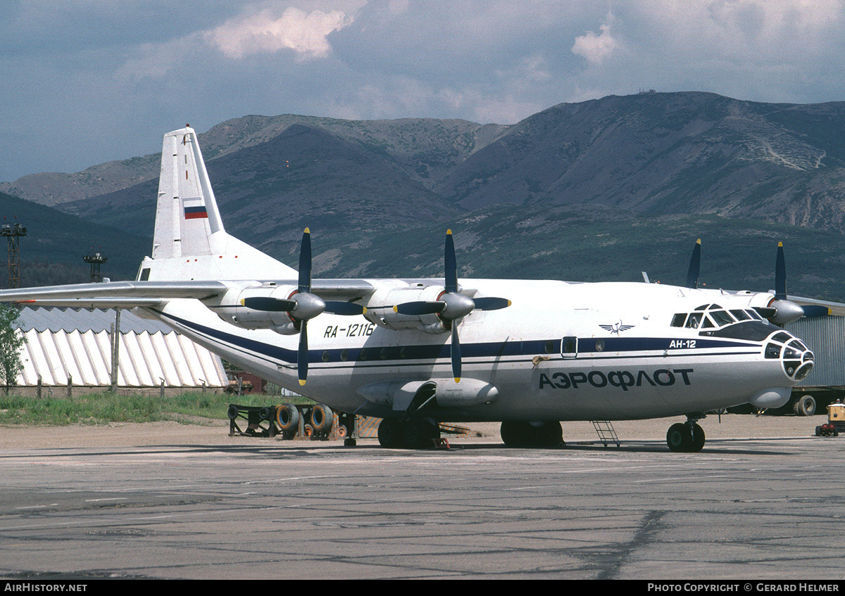 Aircraft Photo of RA-12116 | Antonov An-12BP | Aeroflot | AirHistory.net #200593