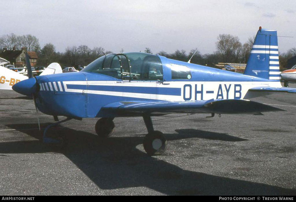 Aircraft Photo of OH-AYB | American AA-1 Yankee | AirHistory.net #200602