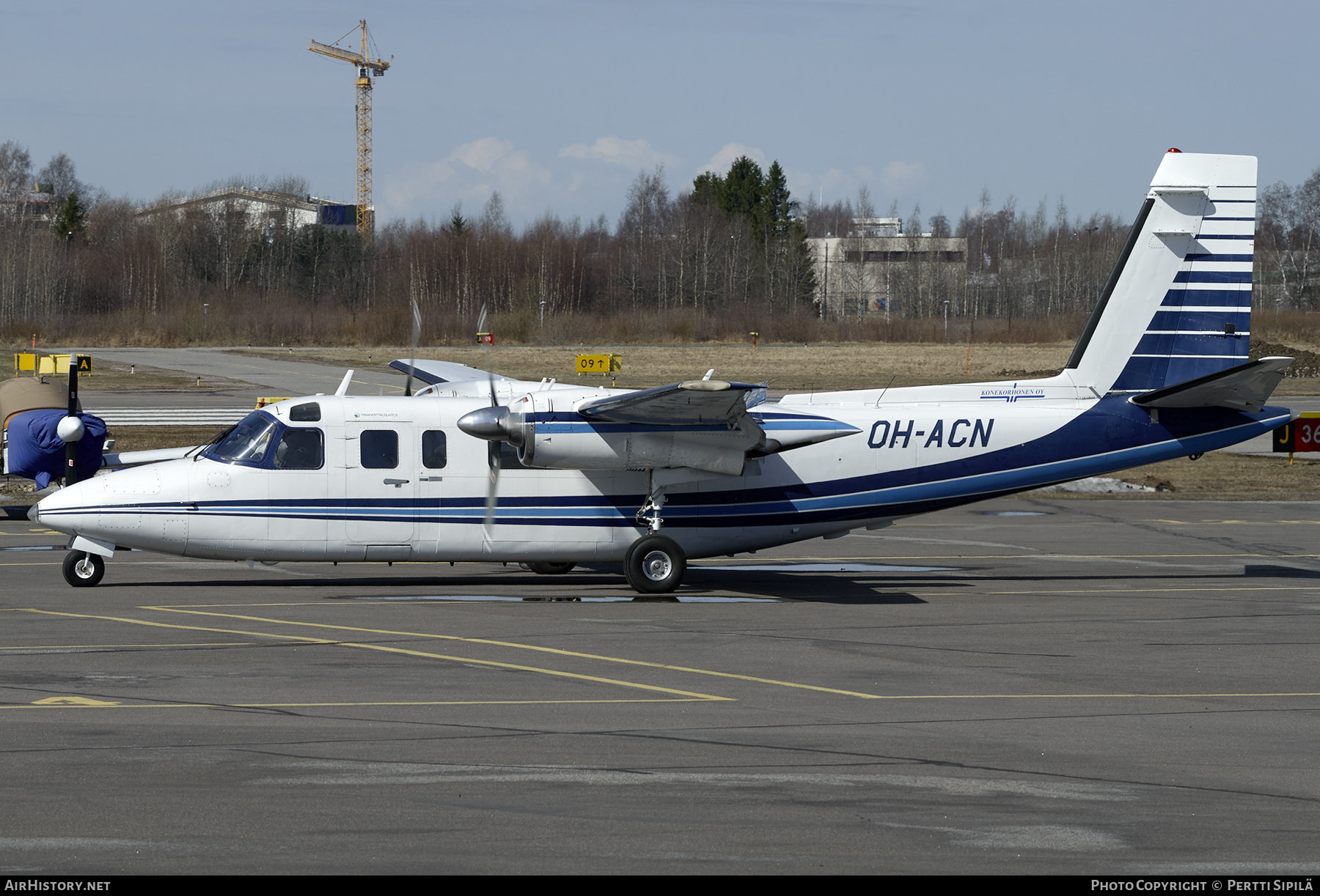Aircraft Photo of OH-ACN | North American Rockwell 690A Turbo Commander | Konekorhonen Oy | AirHistory.net #200611