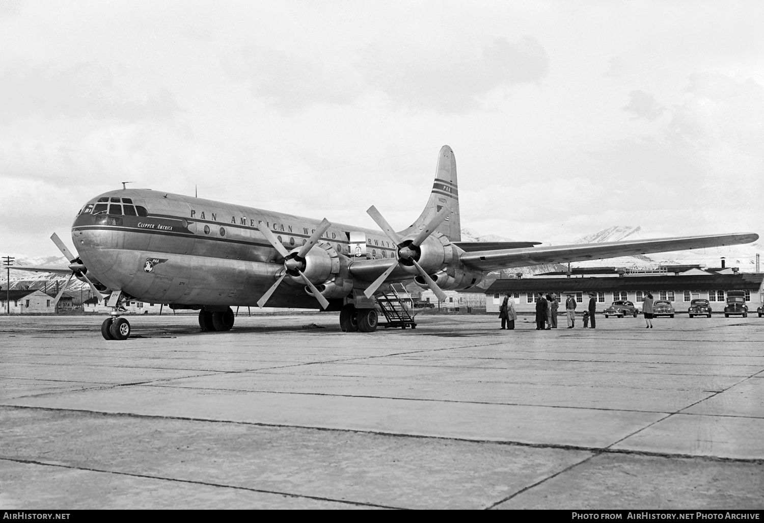Aircraft Photo of N1027V | Boeing 377-10-26 Stratocruiser | Pan American World Airways - PAA | AirHistory.net #200618