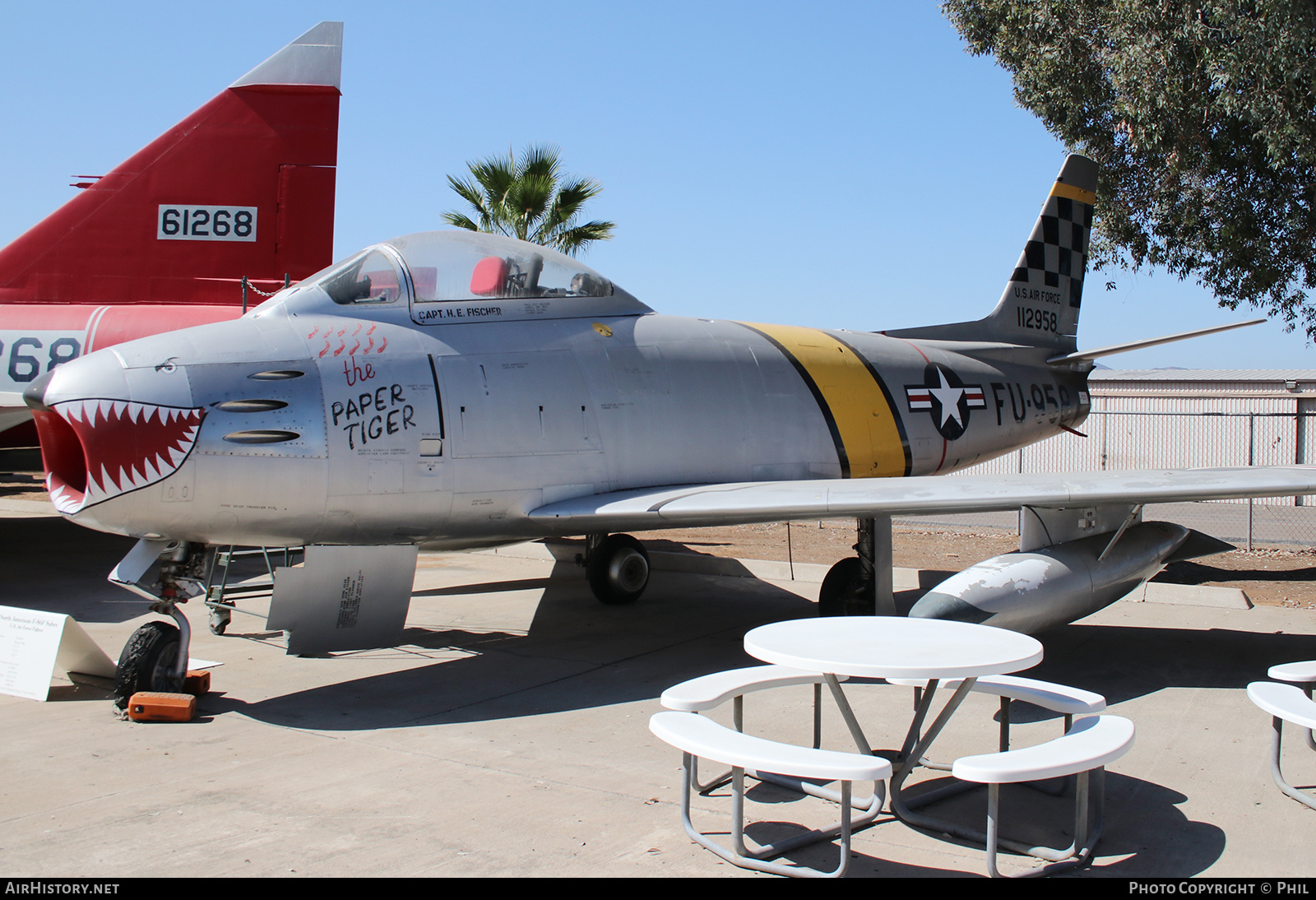 Aircraft Photo of 51-12958 / 112958 | North American F-86F Sabre | USA - Air Force | AirHistory.net #200624