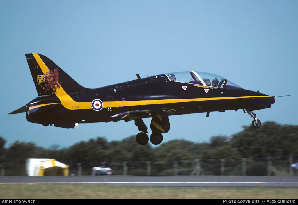Aircraft Photo of XX244 | British Aerospace Hawk T.1 | UK - Air Force | AirHistory.net #200637