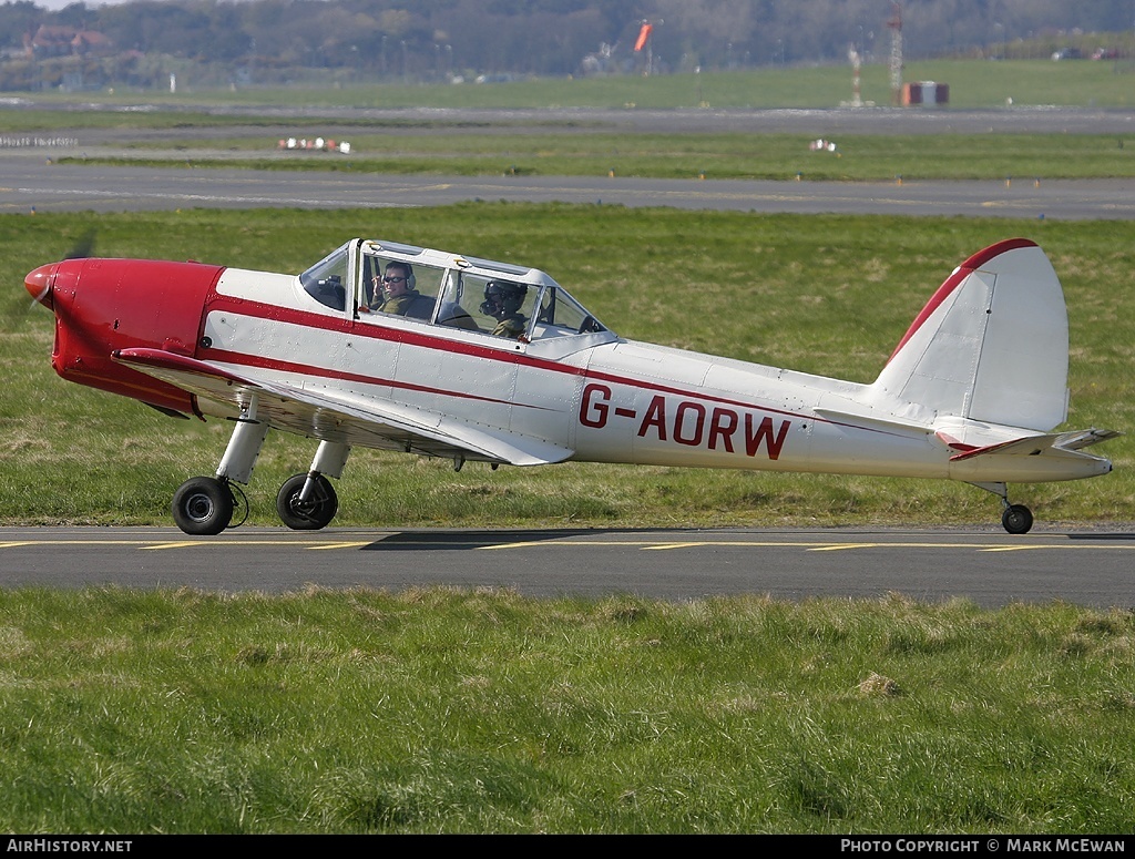 Aircraft Photo of G-AORW | De Havilland DHC-1 Chipmunk Mk22A | AirHistory.net #200640