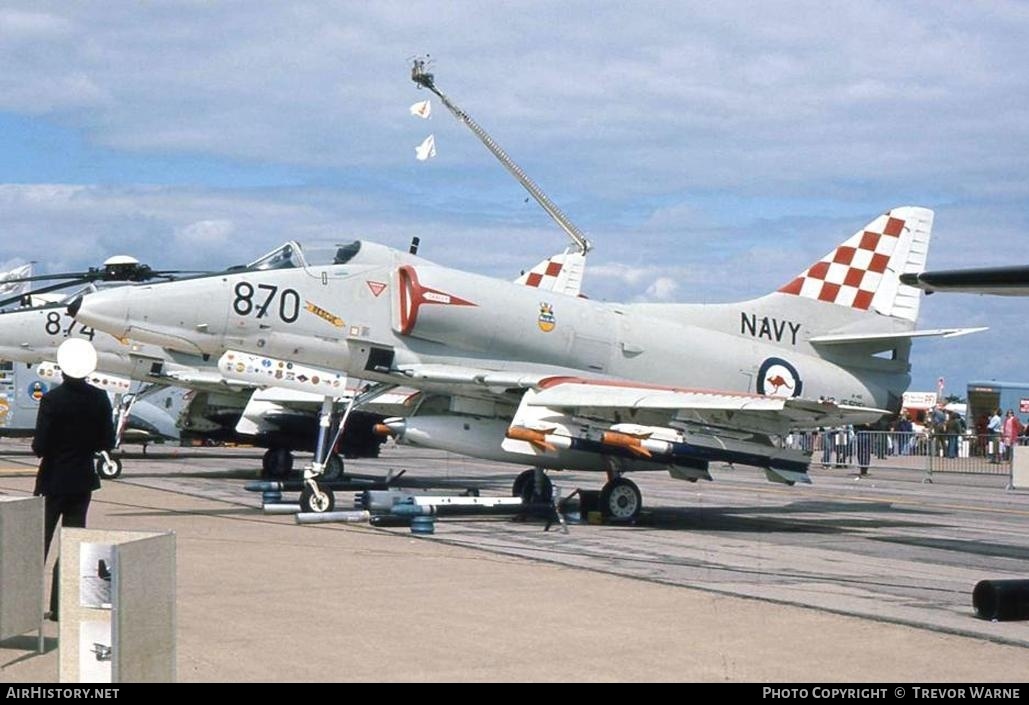 Aircraft Photo of N13-155051 | McDonnell Douglas A-4G Skyhawk | Australia - Navy | AirHistory.net #200642