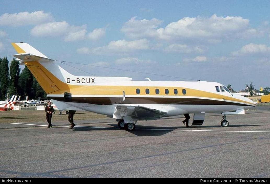 Aircraft Photo of G-BCUX | Hawker Siddeley HS-125-F600B | AirHistory.net #200645