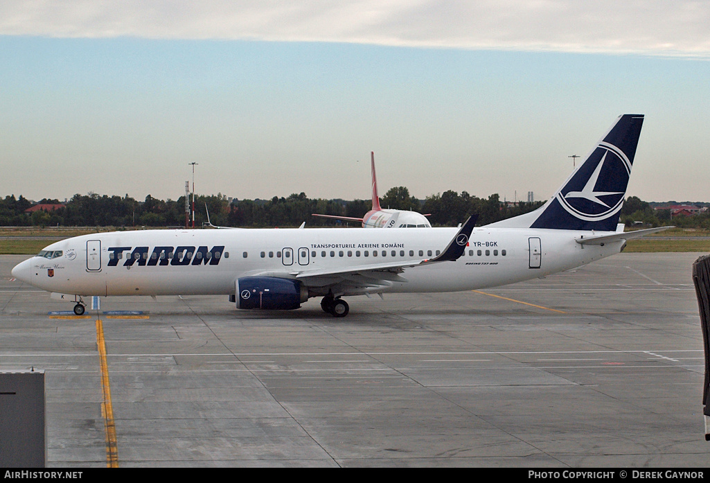 Aircraft Photo of YR-BGK | Boeing 737-800 | TAROM - Transporturile Aeriene Române | AirHistory.net #200662