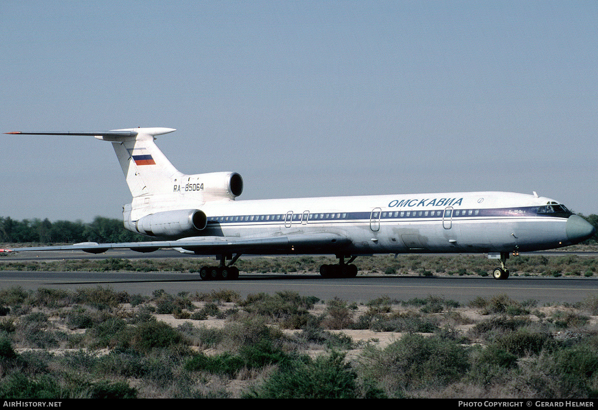 Aircraft Photo of RA-85064 | Tupolev Tu-154B-1 | Omskavia | AirHistory.net #200666