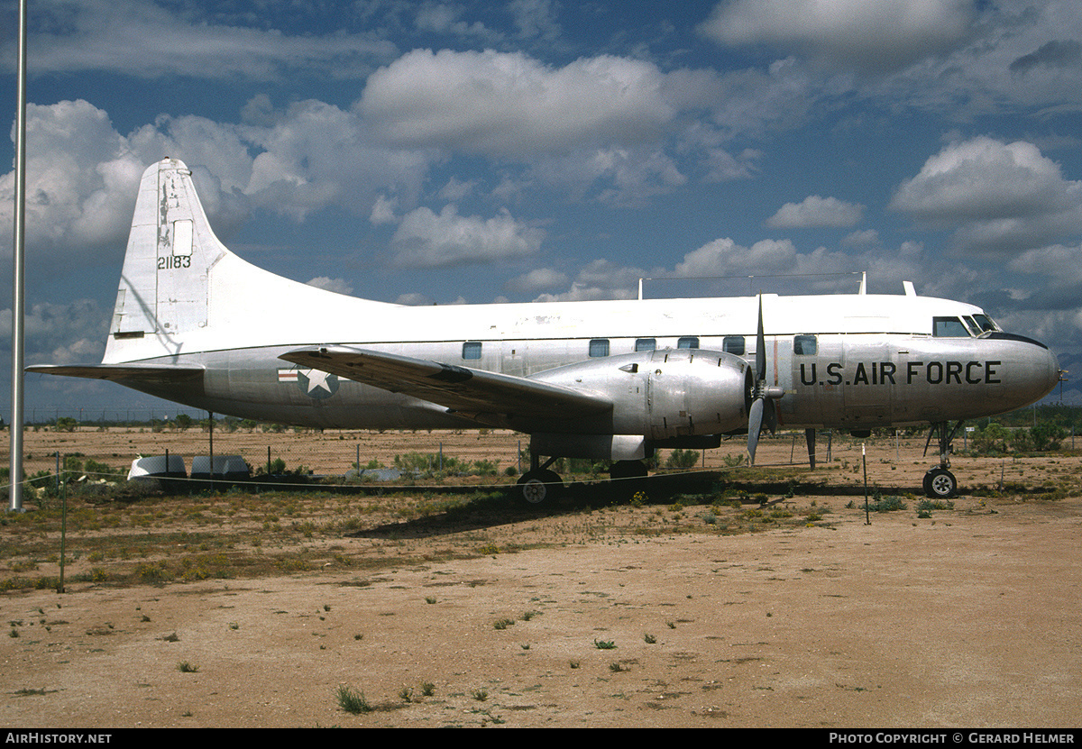 Aircraft Photo of 52-1183 / 21183 | Convair VT-29D | USA - Air Force | AirHistory.net #200670