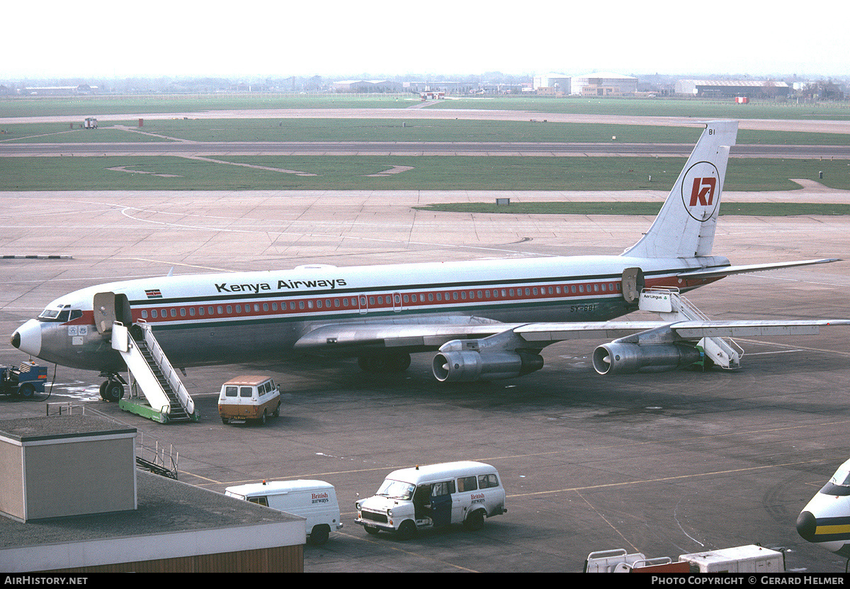 Aircraft Photo of 5Y-BBI | Boeing 707-351B | Kenya Airways | AirHistory.net #200671