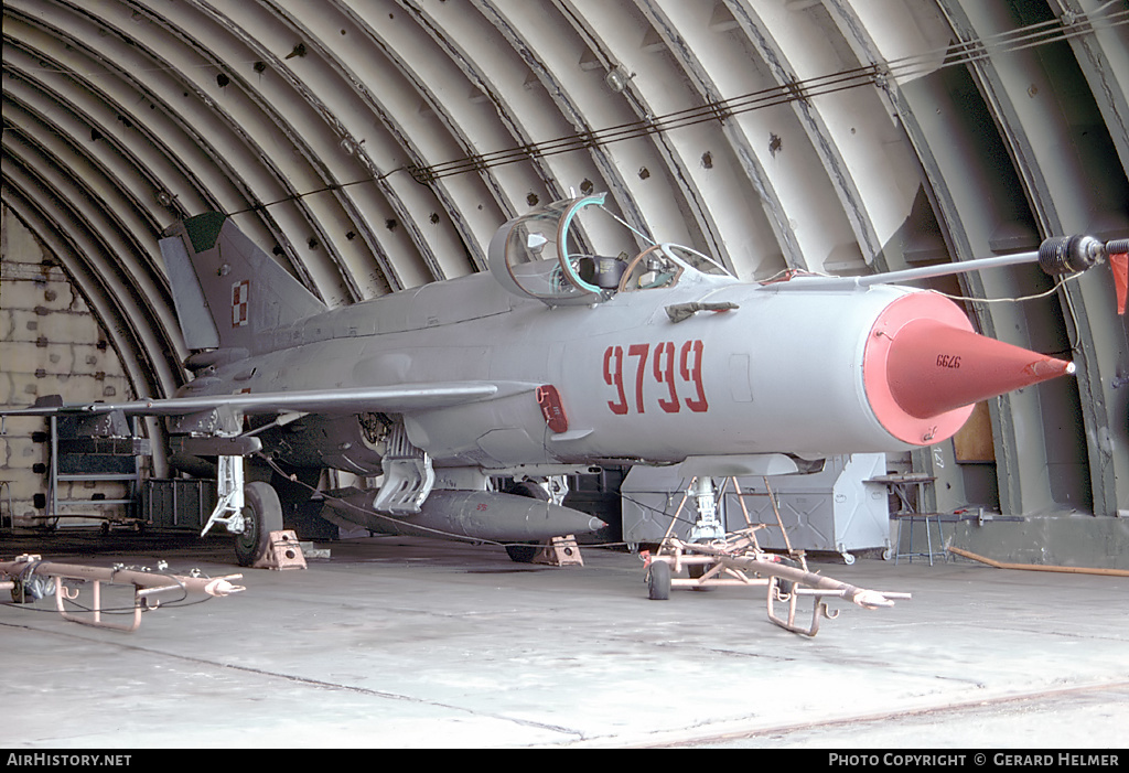 Aircraft Photo of 9799 | Mikoyan-Gurevich MiG-21bis | Poland - Air Force | AirHistory.net #200672