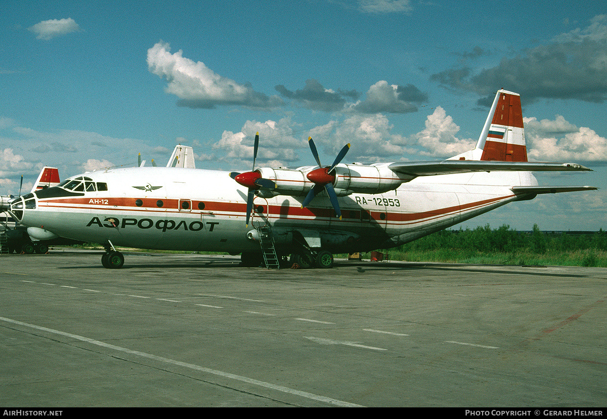 Aircraft Photo of RA-12953 | Antonov An-12B | Aeroflot | AirHistory.net #200673