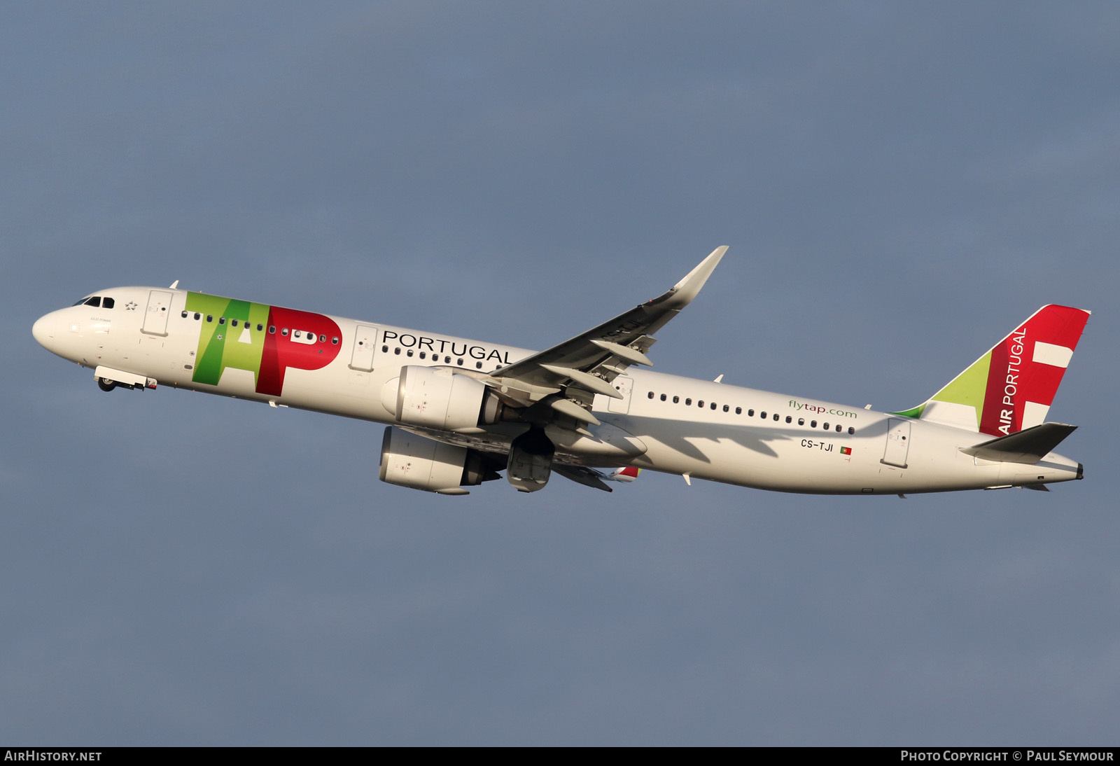 Aircraft Photo of CS-TJI | Airbus A321-251N | TAP Air Portugal | AirHistory.net #200690