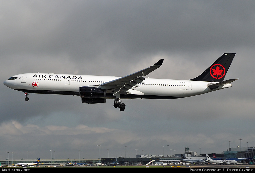 Aircraft Photo of C-GFAF | Airbus A330-343 | Air Canada | AirHistory.net #200704