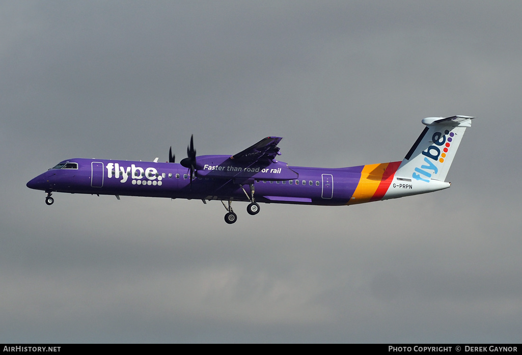 Aircraft Photo of G-PRPN | Bombardier DHC-8-402 Dash 8 | Flybe | AirHistory.net #200709