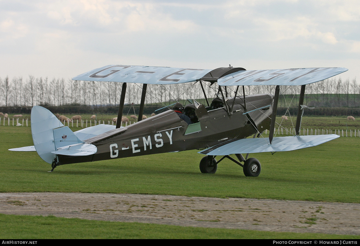 Aircraft Photo of G-EMSY | De Havilland D.H. 82A Tiger Moth II | AirHistory.net #200715