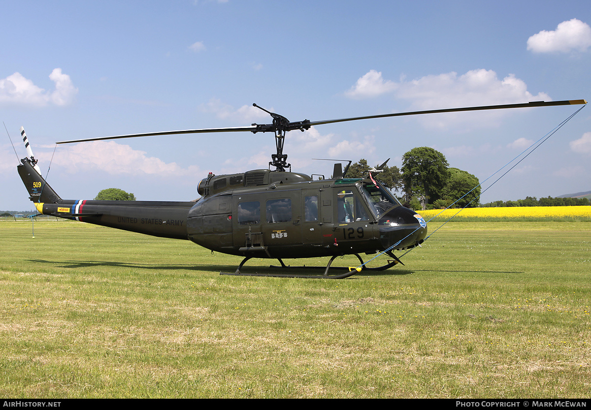 Aircraft Photo of G-UHIH / 72-21509 | Bell UH-1H Iroquois | USA - Army | AirHistory.net #200716