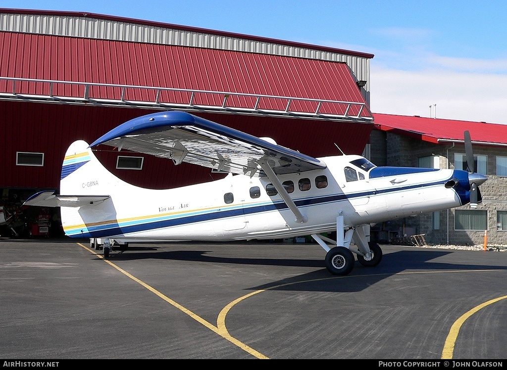 Aircraft Photo of C-GBNA | De Havilland Canada DHC-3T/M601 Turbo Otter | Voyage Air | AirHistory.net #200729