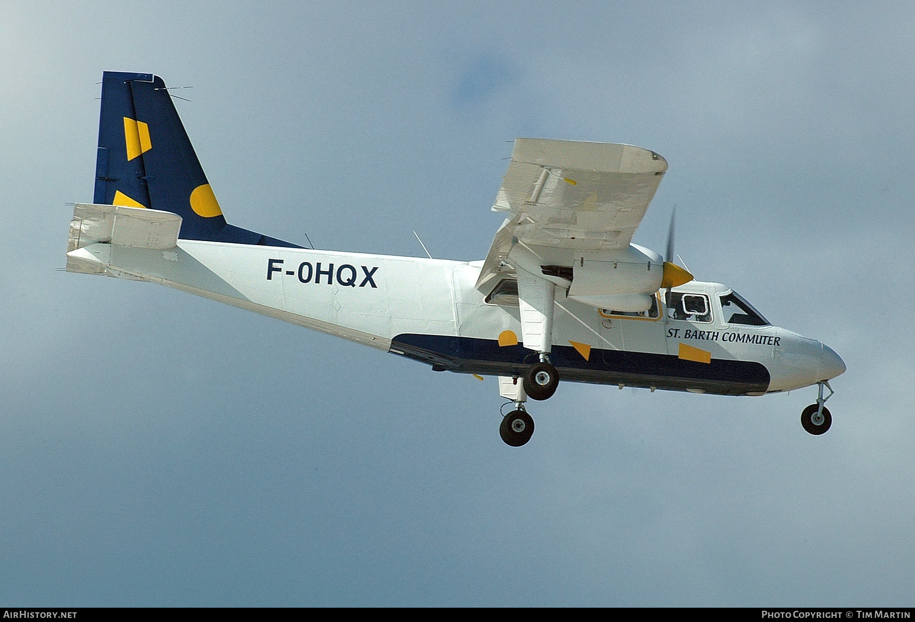 Aircraft Photo of F-OHQX | Britten-Norman BN-2A-26 Islander | St. Barth Commuter | AirHistory.net #200731