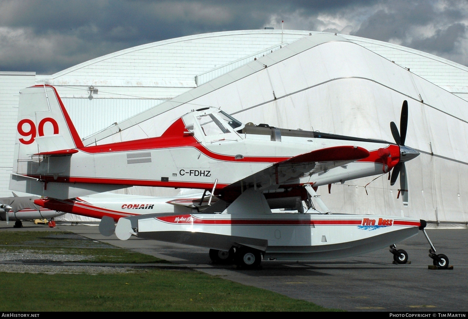 Aircraft Photo of C-FDHZ | Air Tractor AT-802F Fire Boss (AT-802A) | Conair Aviation | AirHistory.net #200733