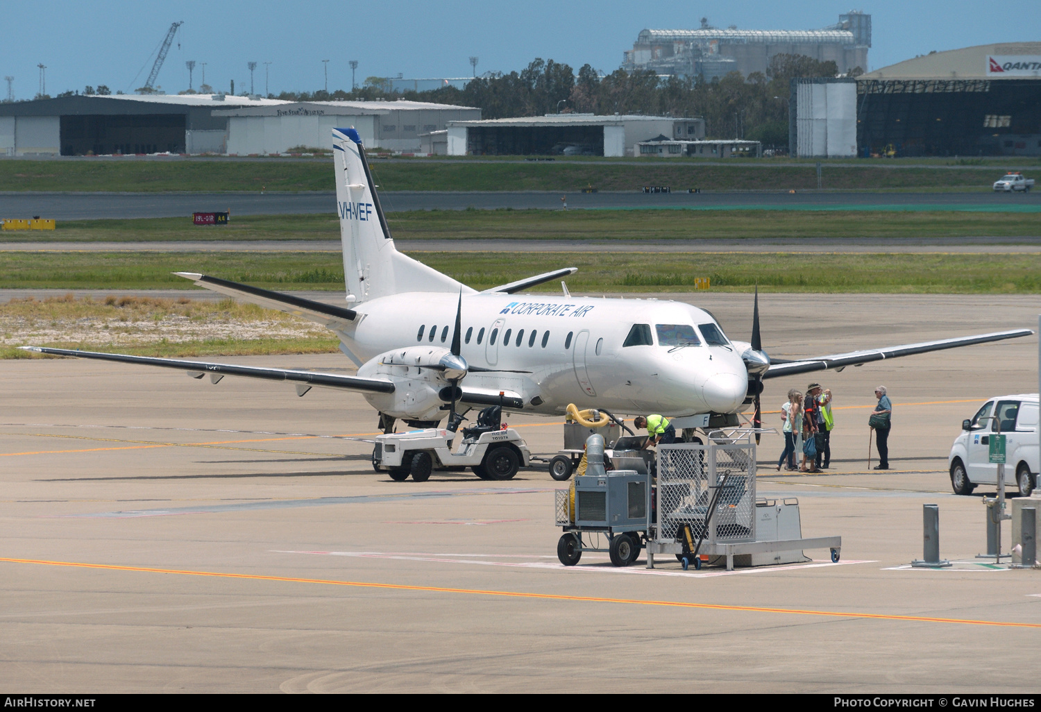 Aircraft Photo of VH-VEF | Saab 340B | Corporate Air | AirHistory.net #200736