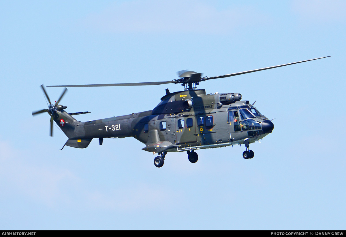 Aircraft Photo of T-321 | Aerospatiale TH06 Super Puma (AS-332M1) | Switzerland - Air Force | AirHistory.net #200742