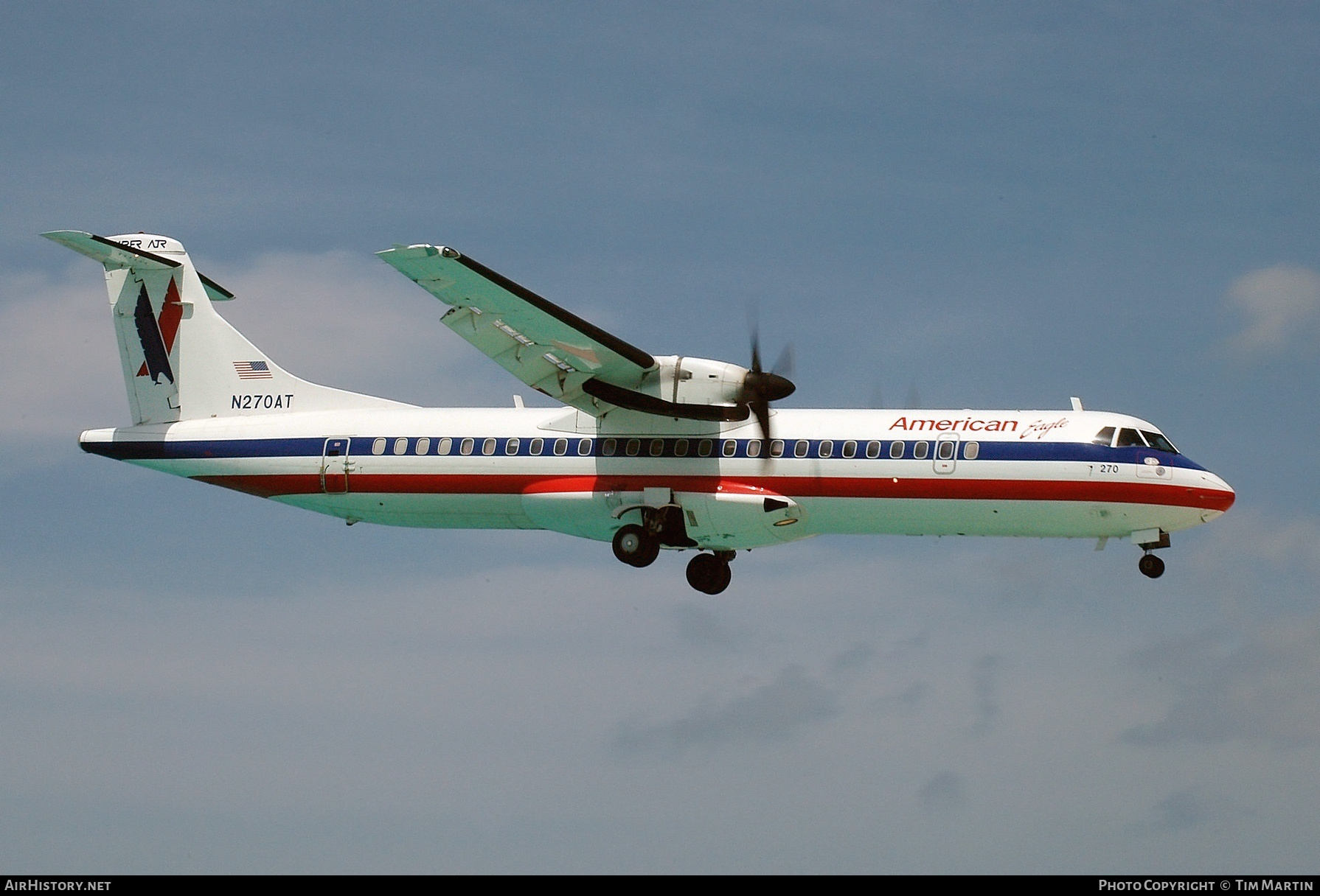 Aircraft Photo of N270AT | ATR ATR-72-212 | American Eagle | AirHistory.net #200778