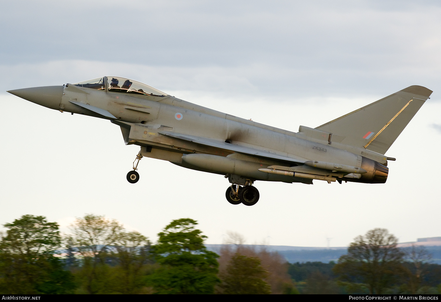 Aircraft Photo of ZK343 | Eurofighter EF-2000 Typhoon FGR4 | UK - Air Force | AirHistory.net #200779