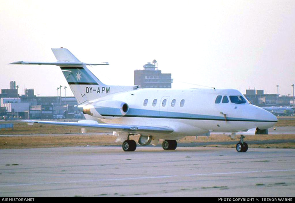 Aircraft Photo of OY-APM | Hawker Siddeley HS-125-400B | Maersk Air | AirHistory.net #200785