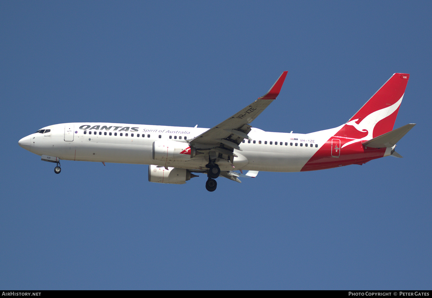 Aircraft Photo of VH-XZE | Boeing 737-838 | AirHistory.net #200787