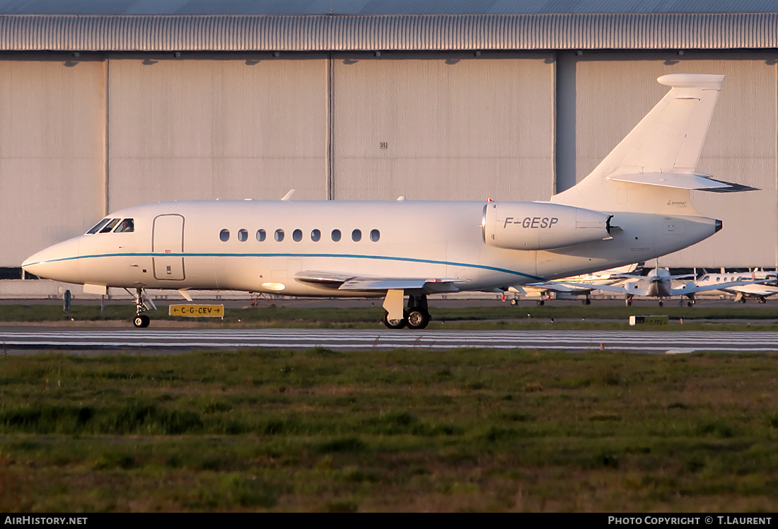 Aircraft Photo of F-GESP | Dassault Falcon 2000 | Dassault | AirHistory.net #200795