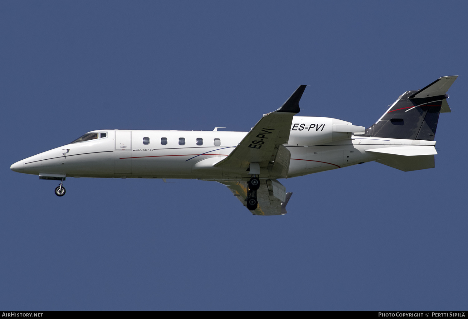 Aircraft Photo of ES-PVI | Learjet 60 | AirHistory.net #200803