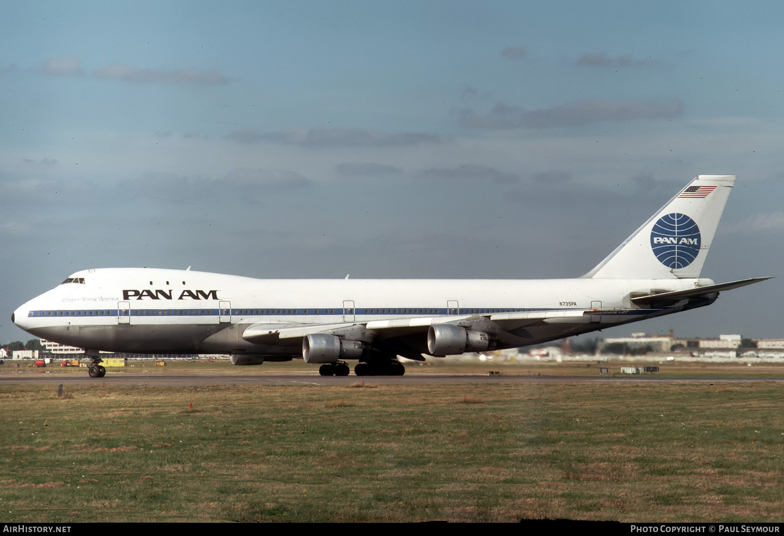 Aircraft Photo of N735PA | Boeing 747-121 | Pan American World Airways - Pan Am | AirHistory.net #200804