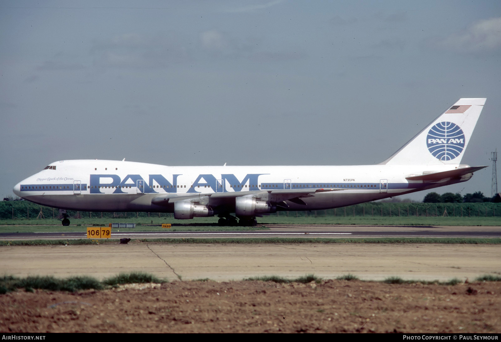 Aircraft Photo of N735PA | Boeing 747-121 | Pan American World Airways - Pan Am | AirHistory.net #200817