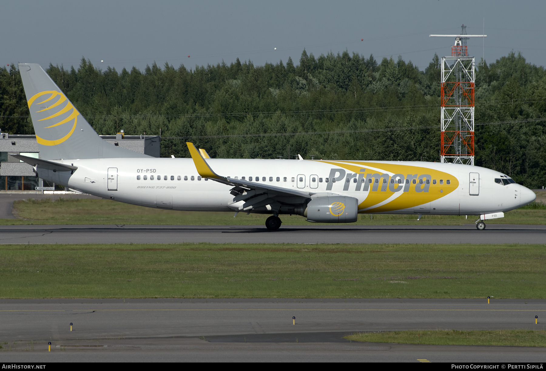 Aircraft Photo of OY-PSD | Boeing 737-86N | Primera Air | AirHistory.net #200842